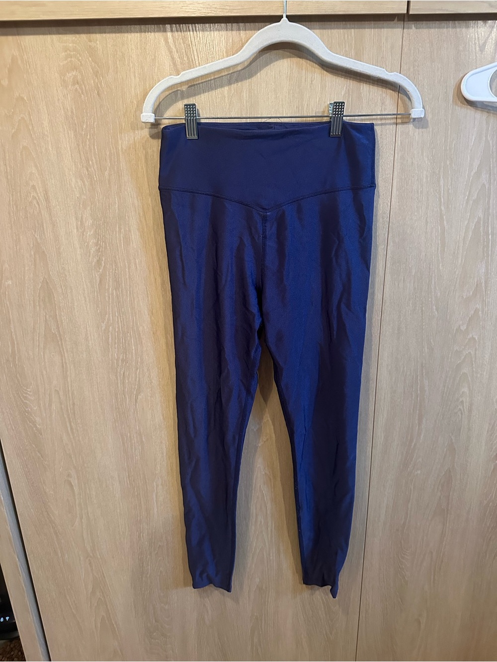 Forever 21 Deep Blue High-Waist Leggings